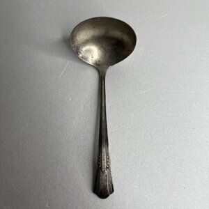 Vintage‎ International Silver Co Gravy Ladle, Silver Plate, ‘Lady Betty’ 1940